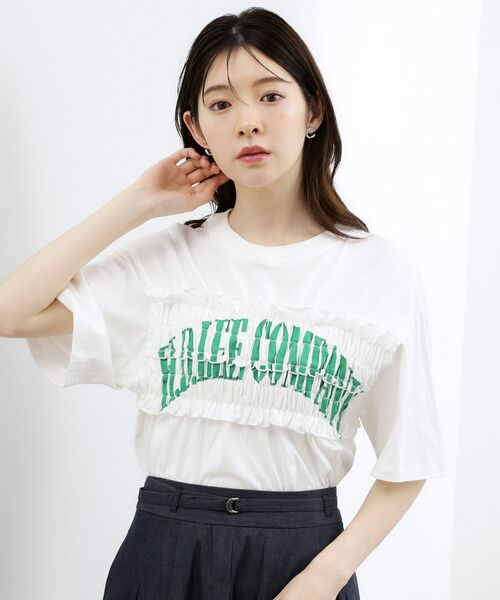 grove / グローブ Tシャツ | 【Lee】SHIRRING H／S TEE | 詳細2