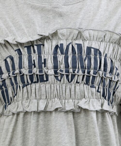 grove / グローブ Tシャツ | 【Lee】SHIRRING H／S TEE | 詳細8