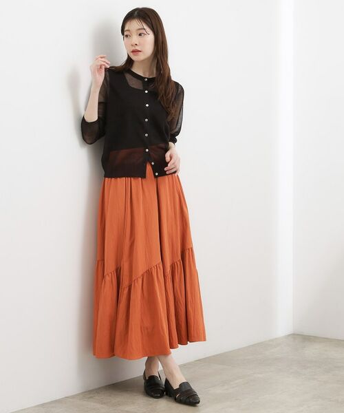 grove / グローブ カーディガン・ボレロ | シアークルーカーディガン | 詳細11