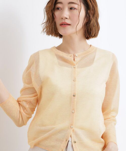 grove / グローブ カーディガン・ボレロ | シアークルーカーディガン | 詳細17