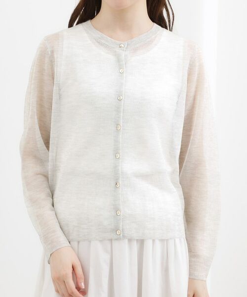 grove / グローブ カーディガン・ボレロ | シアークルーカーディガン | 詳細25
