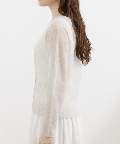 grove / グローブ カーディガン・ボレロ | シアークルーカーディガン | 詳細26