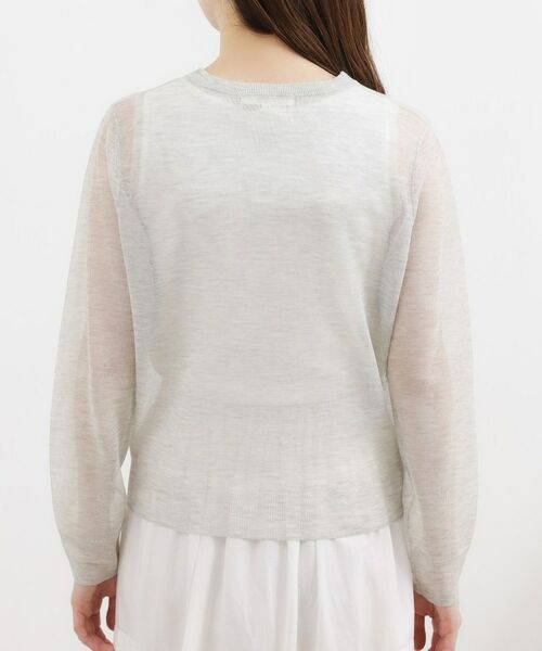 grove / グローブ カーディガン・ボレロ | シアークルーカーディガン | 詳細27