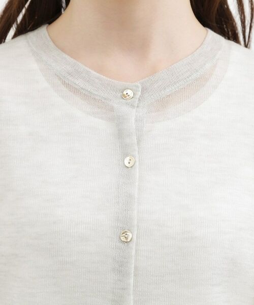 grove / グローブ カーディガン・ボレロ | シアークルーカーディガン | 詳細28