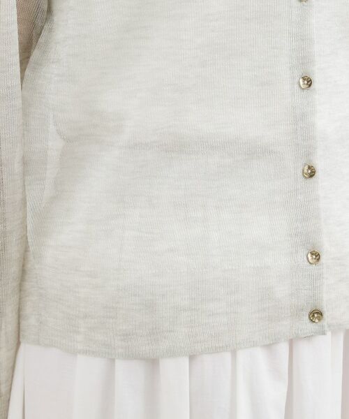grove / グローブ カーディガン・ボレロ | シアークルーカーディガン | 詳細30