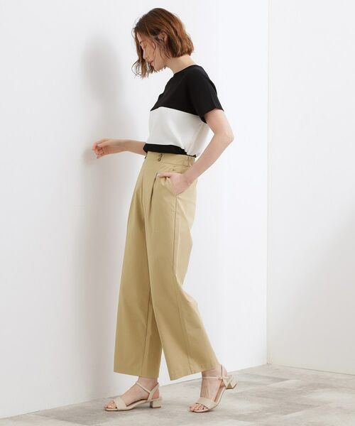 grove / グローブ パンツ | ハイパーストレッチ ワイドクロップドパンツ | 詳細15