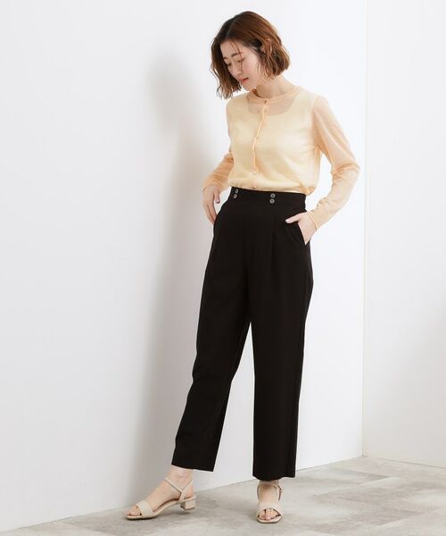 grove / グローブ パンツ | ハイパーストレッチ ワイドクロップドパンツ | 詳細3