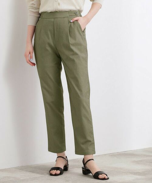 grove / グローブ パンツ | サマーハイパーストレッチ テーパードパンツ（カーキ(026)）