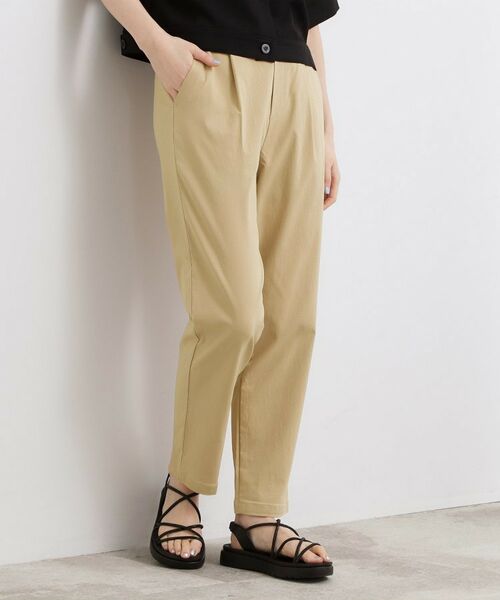grove / グローブ パンツ | サマーハイパーストレッチ テーパードパンツ（ベージュ(052)）