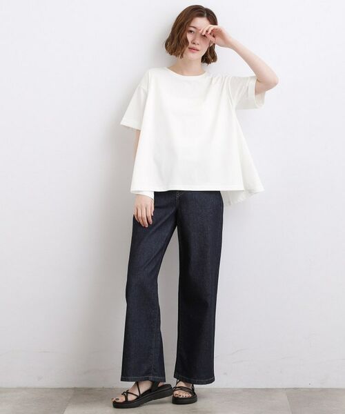 grove / グローブ Tシャツ | 【遮熱/吸水速乾/接触冷感/UVカット】フレアシルエットTシャツ | 詳細2