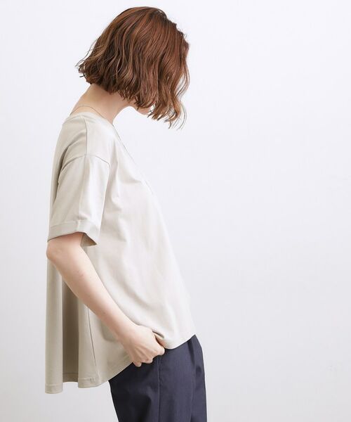 grove / グローブ Tシャツ | 【遮熱/吸水速乾/接触冷感/UVカット】フレアシルエットTシャツ | 詳細6