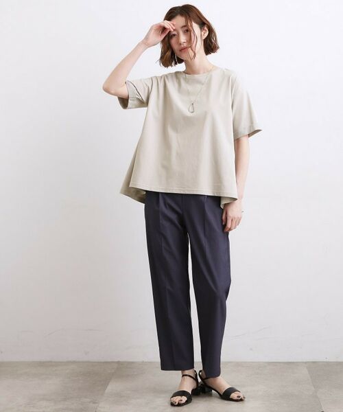 grove / グローブ Tシャツ | 【遮熱/吸水速乾/接触冷感/UVカット】フレアシルエットTシャツ | 詳細7