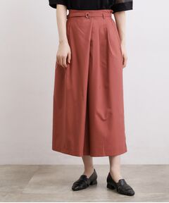 grove / グローブ ショート・ハーフ・半端丈パンツ | 【洗える・体型カバー】軽やかすっきり見えキュロットパンツ
