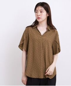 grove / グローブ シャツ・ブラウス | 【洗濯機◎】さらっと着映える、バックデザインブラウス