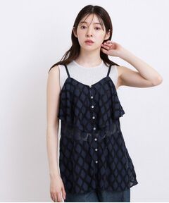 grove / グローブ キャミソール・チューブトップ | レースフリルキャミソール
