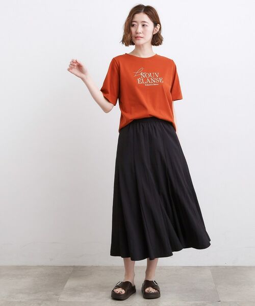 grove / グローブ Tシャツ | 【吸水速乾・UVカット・接触冷感・マシンウォッシャブル】ベーシックMIXロゴプリントT | 詳細11