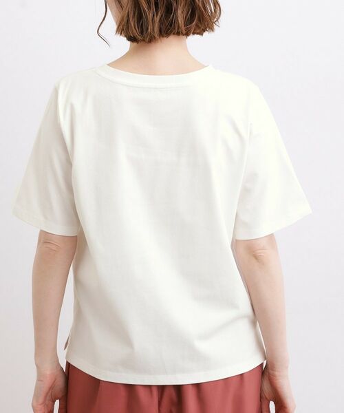 grove / グローブ Tシャツ | 【吸水速乾・UVカット・接触冷感・マシンウォッシャブル】ベーシックMIXロゴプリントT | 詳細23