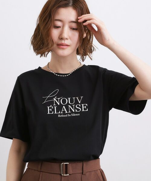 grove / グローブ Tシャツ | 【吸水速乾・UVカット・接触冷感・マシンウォッシャブル】ベーシックMIXロゴプリントT | 詳細5