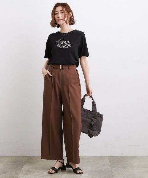 grove / グローブ Tシャツ | 【吸水速乾・UVカット・接触冷感・マシンウォッシャブル】ベーシックMIXロゴプリントT | 詳細7