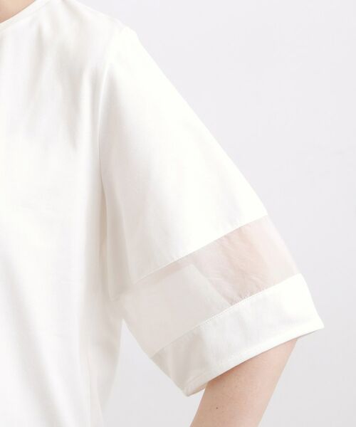 grove / グローブ Tシャツ | 【吸水速乾・UVカット・接触冷感・マシンウォッシャブル】シアードッキングランタンスリーブTシャツ | 詳細21