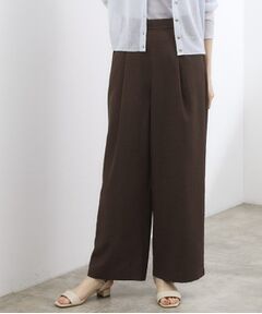 grove / グローブ パンツ | 【接触冷感】リネンライクワイドパンツ
