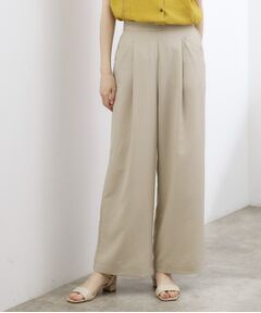 grove / グローブ パンツ | 【接触冷感】リネンライクワイドパンツ