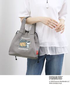 grove / グローブ トートバッグ | 【PEANUTS】撥水巾着2WAYトート