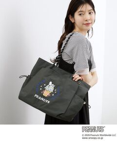 grove / グローブ トートバッグ | 【PEANUTS】撥水多ポケロープトート