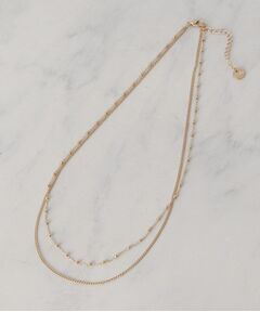 grove / グローブ ネックレス・ペンダント・チョーカー | 2連デザインチェーンネックレス