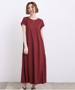 grove / グローブ ロング・マキシ丈ワンピース | 【around152cm選べる着丈】モクロディフレンチワンピース