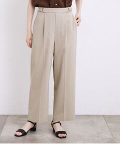 grove / グローブ パンツ | 【センタープレスがとれにくい】ハイパーストレッチワイドパンツ