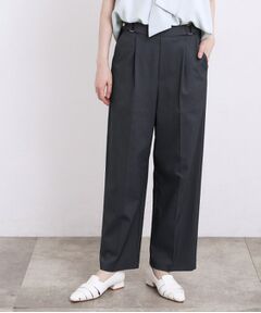 grove / グローブ パンツ | 【センタープレスがとれにくい】ハイパーストレッチワイドパンツ