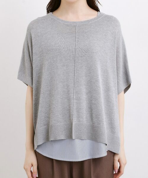 grove / グローブ その他トップス | ニット×インナーシャツタンクSET | 詳細22