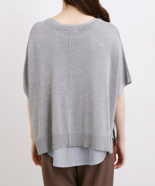 grove / グローブ その他トップス | ニット×インナーシャツタンクSET | 詳細24