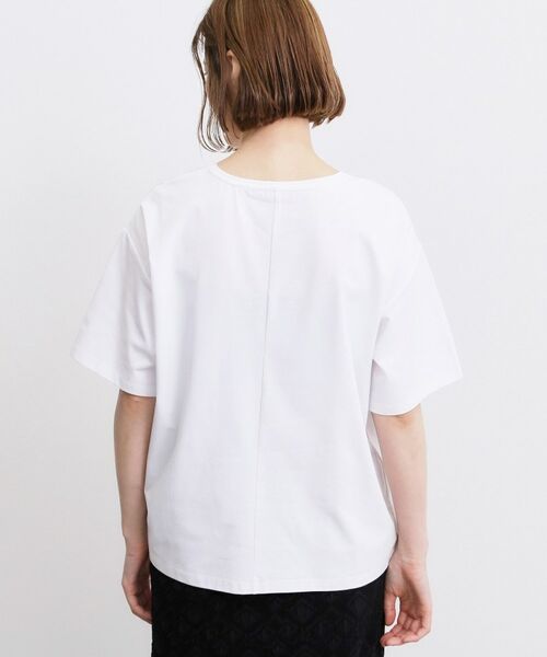 grove / グローブ カットソー | フラワーモチーフスパンコールTシャツ | 詳細15