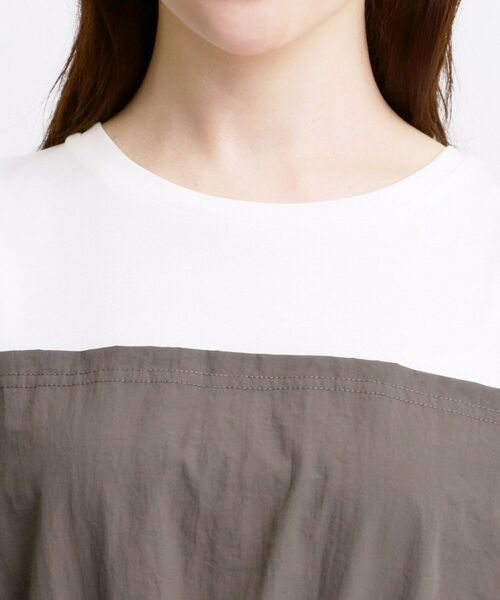 grove / グローブ ロング・マキシ丈ワンピース | 【低身長さんも選べる着丈・洗濯機◎】1枚で旬顔!Tシャツドッキングドロストワンピース | 詳細12