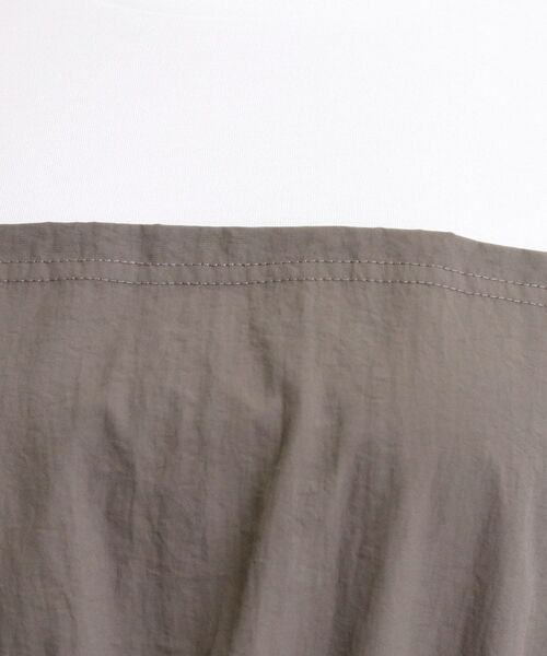 grove / グローブ ロング・マキシ丈ワンピース | 【低身長さんも選べる着丈・洗濯機◎】1枚で旬顔!Tシャツドッキングドロストワンピース | 詳細8