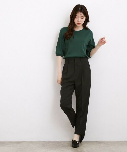grove / グローブ パンツ | 【接触冷感・UVカットetc】センタープレス取れにくいテーパードパンツ | 詳細6