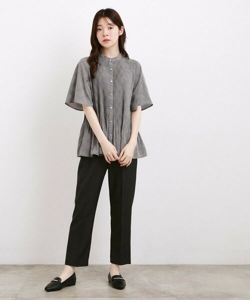 grove / グローブ パンツ | 【接触冷感・UVカットetc】センタープレス取れにくいテーパードパンツ | 詳細7
