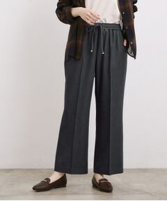 grove / グローブ パンツ | 楽ちんできれい見え デニムライクストレッチドロストパンツ