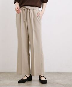 grove / グローブ パンツ | 楽ちんできれい見え デニムライクストレッチドロストパンツ