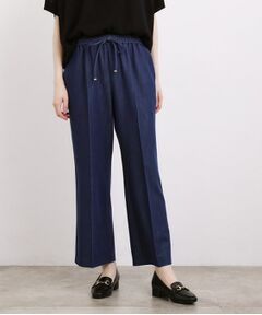 grove / グローブ パンツ | 楽ちんできれい見え デニムライクストレッチドロストパンツ