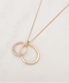 grove / グローブ ネックレス・ペンダント・チョーカー | オーバルダブルリングネックレス