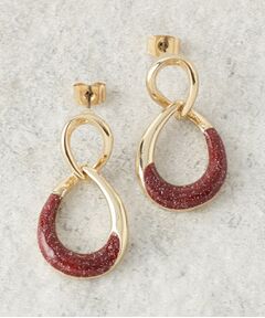 grove / グローブ ピアス・イヤリング | オーバルラメエポピアス