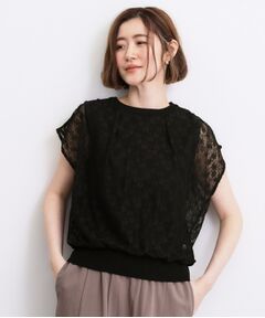 grove / グローブ ニット・セーター | 【肩回りカバー】一枚で叶う、レイヤードニット