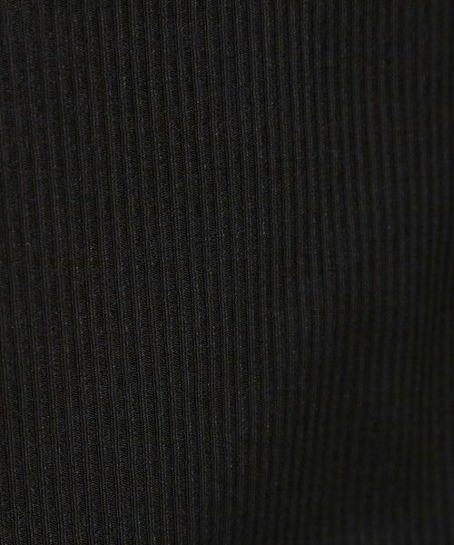 grove / グローブ カットソー | ドレープネックテレコTシャツ | 詳細8