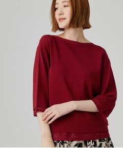 grove / グローブ ニット・セーター | やわらかRN袖口＆裾シアープルオーバー