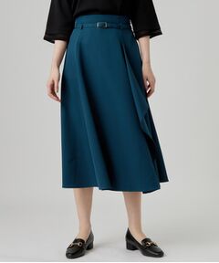 grove / グローブ スカート | ラッフルフレアベルト付スカート