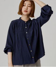 grove / グローブ シャツ・ブラウス | ヴィンテージサテンシャーリングブラウス
