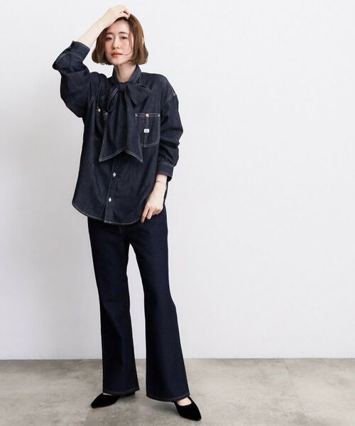 grove / グローブ デニムパンツ | 【Lee×grove別注】LEAN FLARE DENIM | 詳細6